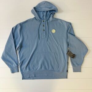 Vans Hoodie with Sunflower Embroidery NWT Size S